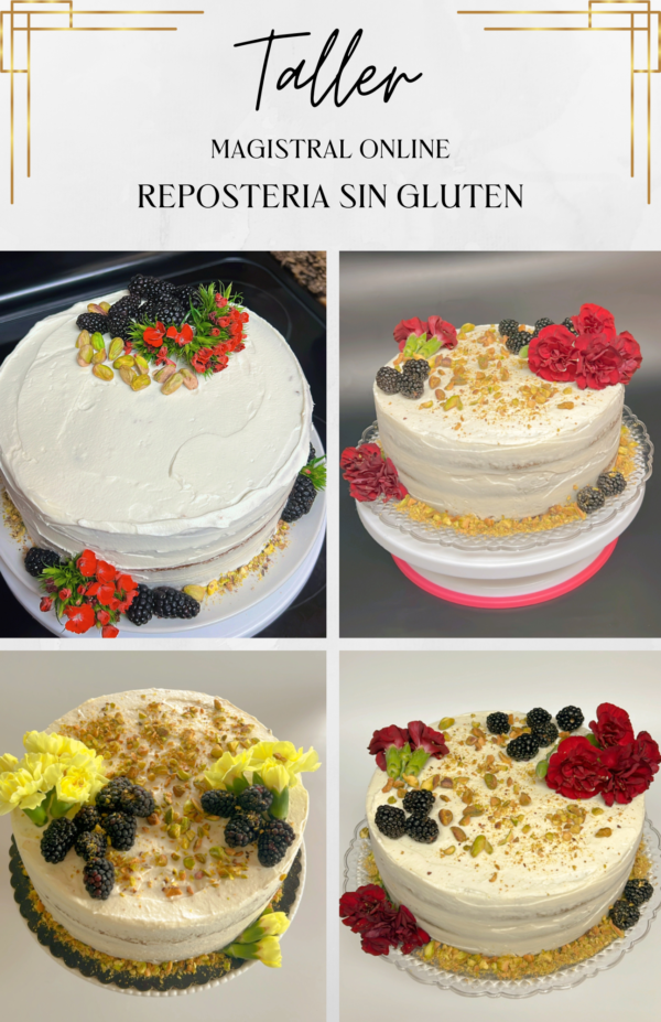 Taller de Repostería Sin Gluten y Sin Azúcar